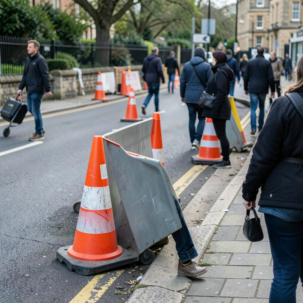 Oxford road sealed off as emergency crews respond